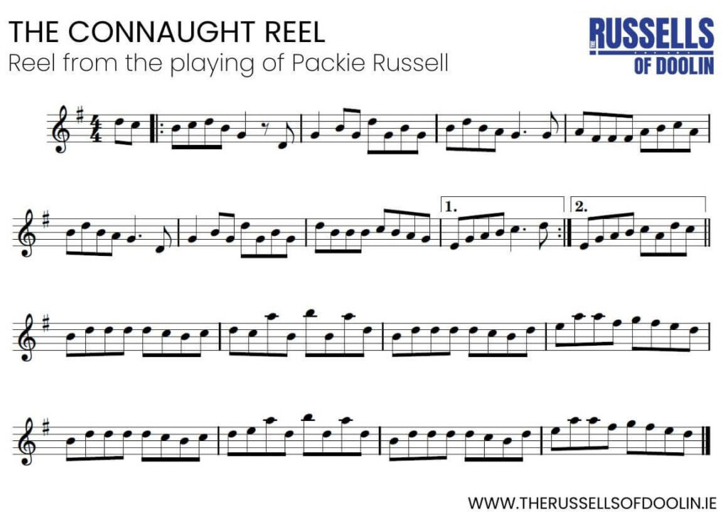 Packie Russell - Connaught Reel